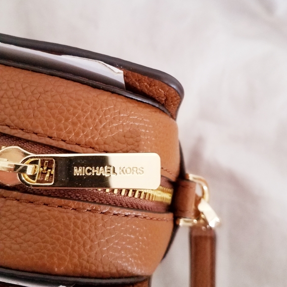 Michael Kors Brown Leather Crossbody - Picture 10 of 11